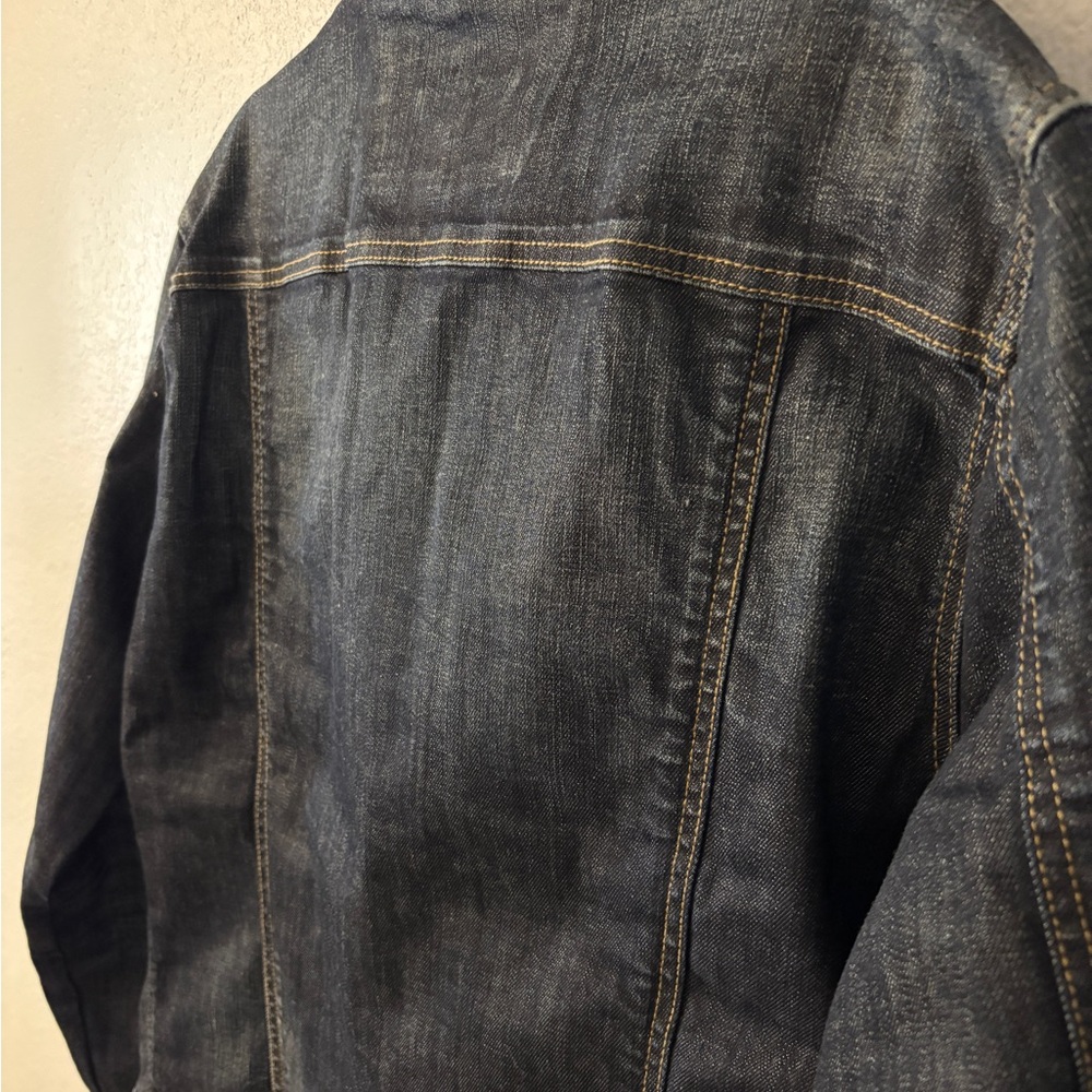 John Varvatos Dark Denim Jacket - Picture 7 of 11